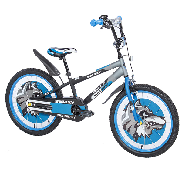 Dečiji Bicikl Wolf 20 inča crna/siva/plava 650108